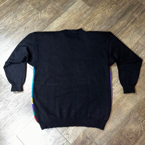 Vtg INTERNATIONAL SPORTSWEAR Extra Touch Colorblock Sequin Satin Dots 40 20W - Picture 6 of 7